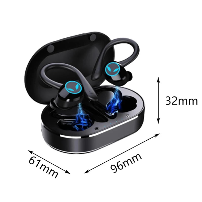 High Quality Esports Games, True Wireless Bluetooth Earphones, Noise Cancelling, Hanging Ear Style, Sports In Ear Style