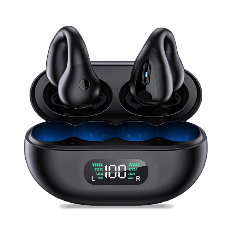 High Quality Wireless Bluetooth Earphones Hanging On The Ear, Private Model, Sports Noise Cancelling Earphones, High Battery