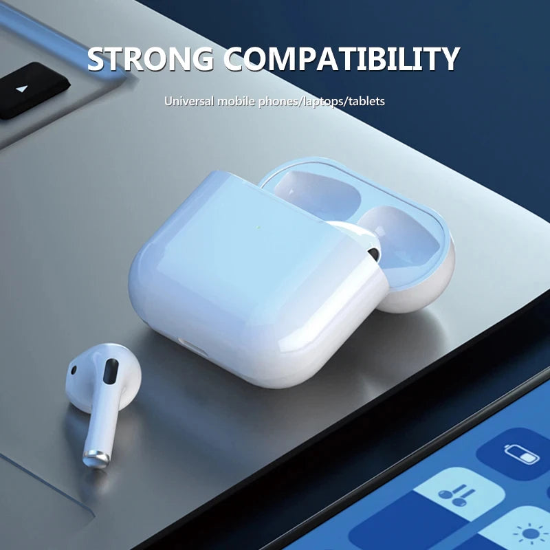 2024 TWS Air Pro 4 Fone Bluetooth Earphones Wireless Headphones with Mic Touch Control Wireless Bluetooth Headset Pro 4 Earbuds