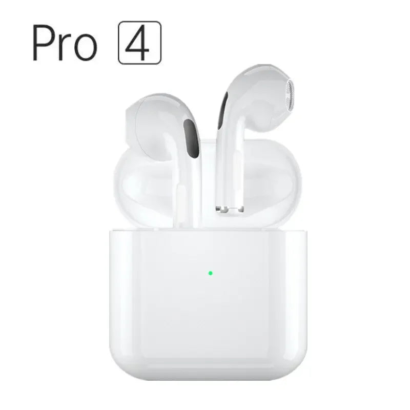 2024 TWS Air Pro 4 Fone Bluetooth Earphones Wireless Headphones with Mic Touch Control Wireless Bluetooth Headset Pro 4 Earbuds