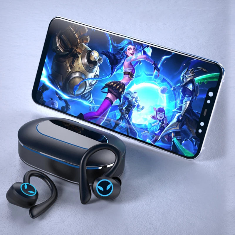 High Quality Esports Games, True Wireless Bluetooth Earphones, Noise Cancelling, Hanging Ear Style, Sports In Ear Style